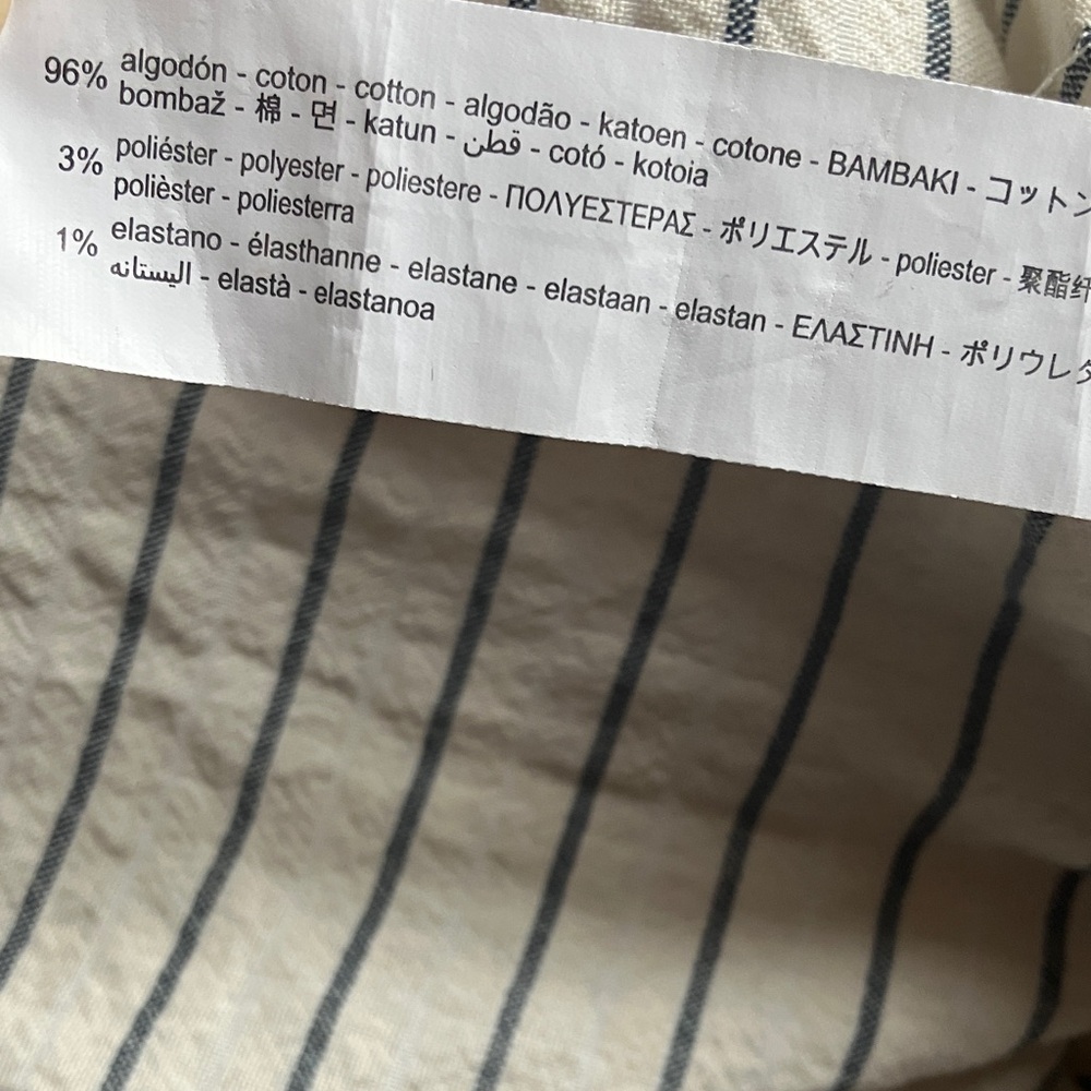 ZARA Striped Women's Shorts - Picture 4 of 4